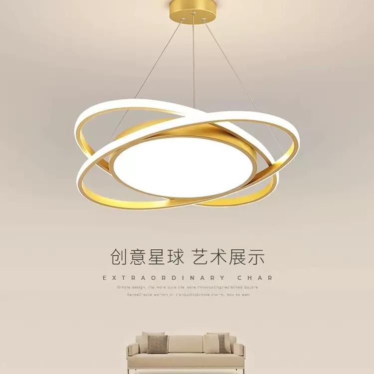 新款餐厅吊灯现代简约饭厅餐桌吧台灯网红轻奢创意北欧护眼卧室灯