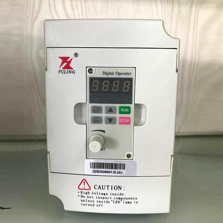 富凌单相220V 1.5KW变频器调速器 电机控制器DZB200M001.5L2A1