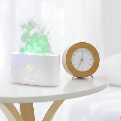 网红Flame Fire Aroma Diffuser Air Humidifier Ultrasonic Cool