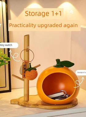 华莹入口大门钥匙收纳饰品家居客厅鞋柜装饰入口托盘移动礼品