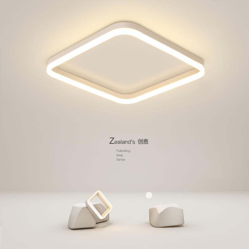 简约现代主卧室灯创意led吸顶灯极简客厅灯书房餐厅房间灯具