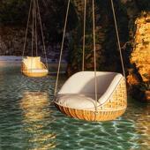 网红秋千吊椅户外庭院花园鸟巢吊篮阳台双人摇椅室外民宿沙发圆床