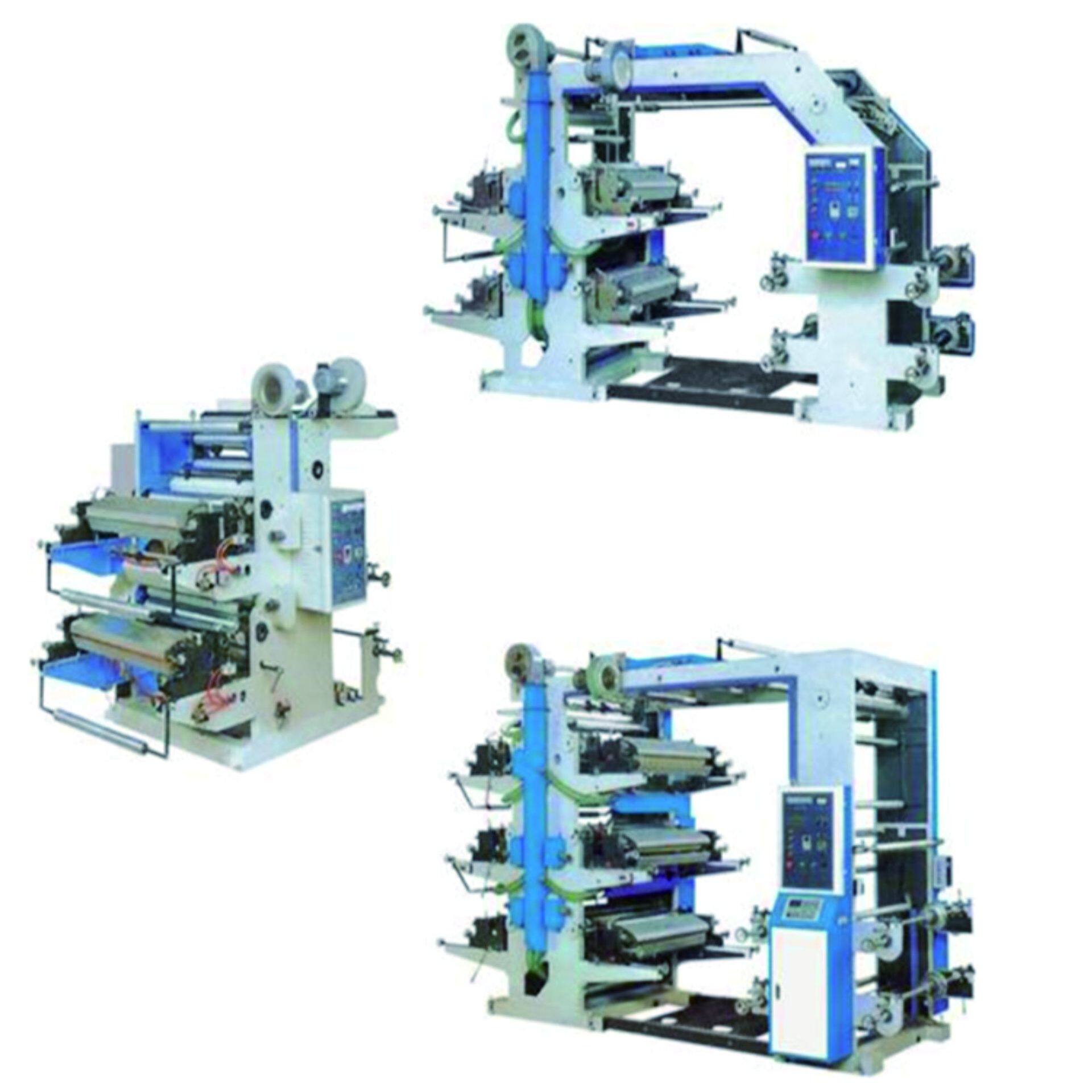 厂家直供卷筒纸印刷机超市背心袋购物袋印刷机 无纺布柔版印刷机