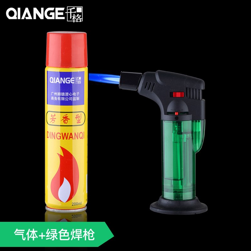 防风打火机d点火器耐用喷火枪可充气点香艾条雪茄炭喷枪家用便携