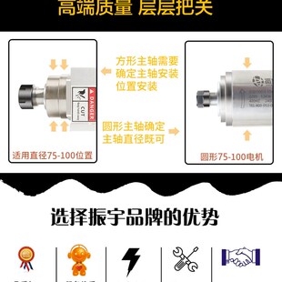 雕刻机压辊吸尘i罩抽拉排尘除尘可变圈口 木工雕刻机压轮吸尘罩