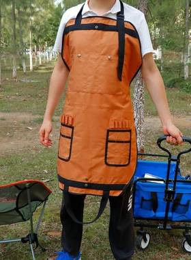 Outdoor Multifunctional Oxford Cloth Apron Adjustable Picnic