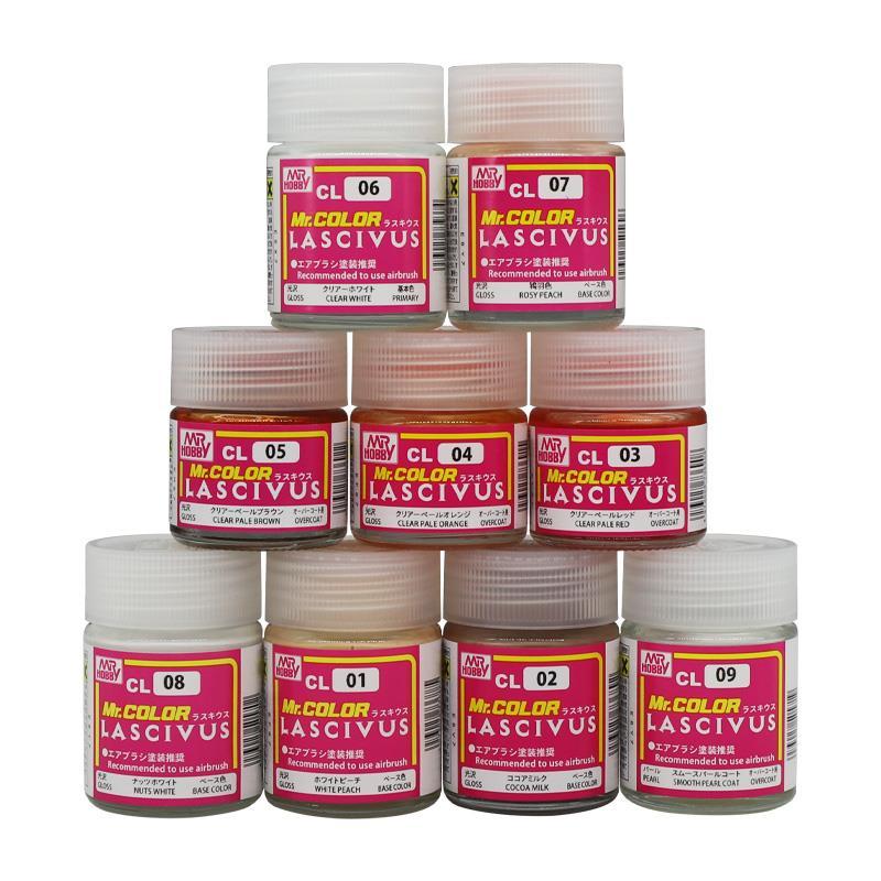 郡士超级美少女人物肌肤色系列CL01-CL09 模型Figure上色肉色外膜