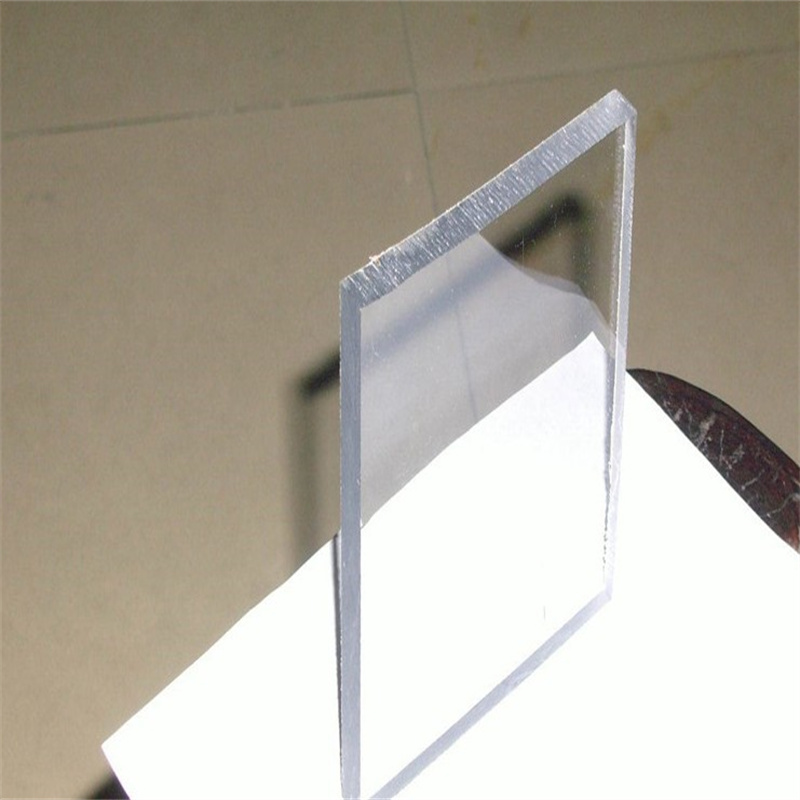 透明pc耐力板高强度聚碳酸酯蓝底50/80/90/100/200mm厚板加工定制