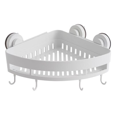 卫生间置物架收纳架三角形高级感浴室厕所墙角置物W架免打孔壁挂