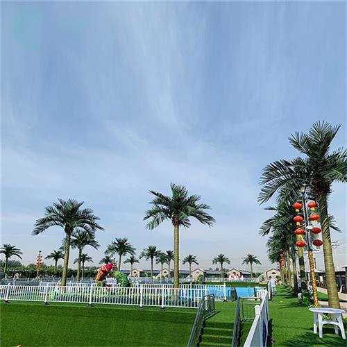 厂家直销仿真椰子树人造假树仿真信号树水上乐园大型玻璃钢假树