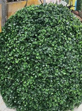 厂家供应绿色仿真树米兰草系列造型盆栽方块米兰草篱笆定做