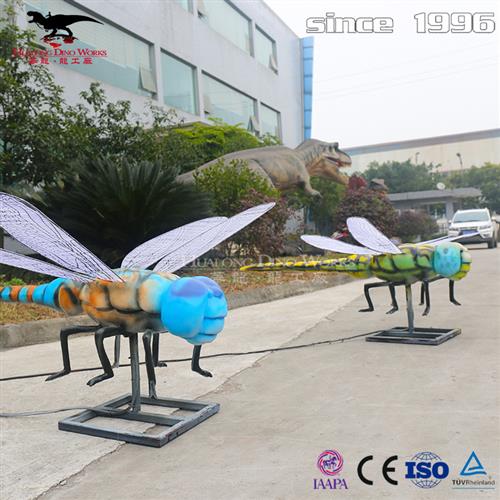 动植物园儿童喜爱玩具模型仿真昆虫机械电动蜻蜓年老厂生产