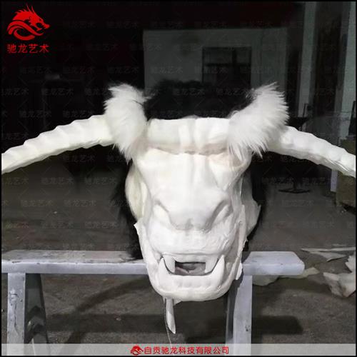 牛魔王怪兽表演衣服定制高仿真人偶操控表演道具机模定制厂家