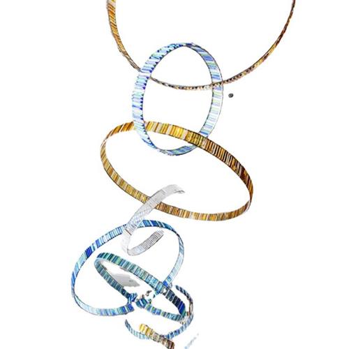 非标定做灯具大型炫彩圈圈工程灯饰售楼部娱乐场所美容院酒店吊灯