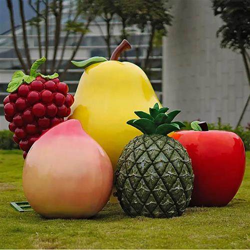 仿真泡雕摆件花园农家乐户外园林景观装饰水果蔬菜玻璃钢组合雕塑,基础建材,砂岩雕刻,淘宝优惠券,粉丝福利购,淘宝优惠卷