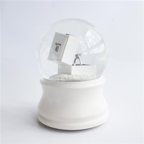 珠宝首饰雪花球定制化妆品手表服饰礼品积分兑换雪花球厂家