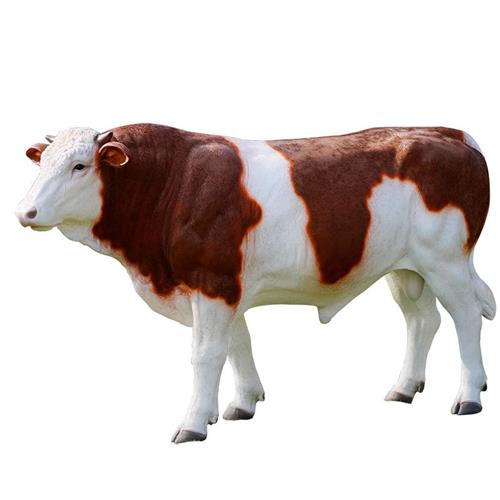 大型玻璃钢动物雕塑厂家定制户外创意仿真猪马羊老虎公园景区摆件