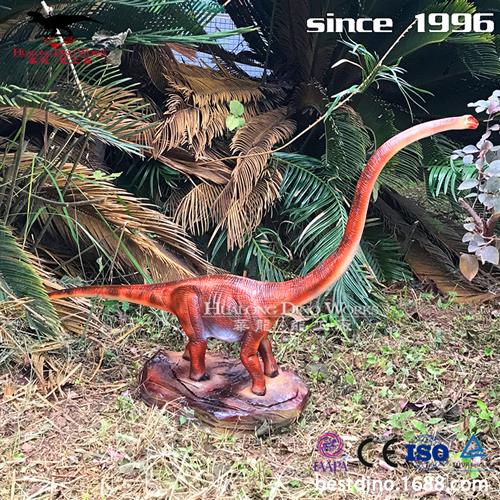 仿真小型仿真恐龙玩具马门溪龙玻璃钢模型摆件儿童玩具恐龙模型