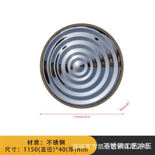 创意不锈钢水波纹雕塑摆件酒店会所售楼处前台背景墙客厅壁挂装饰