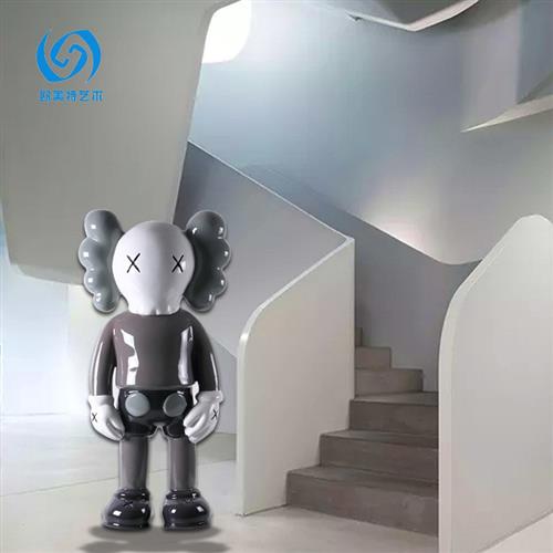 网红玻璃钢卡瓦斯雕塑家居客厅样板房玄关酒店办公室软装落地摆件