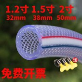 PVC1.2寸1.5寸2寸水管软管蛇皮管家用软管灌溉洗车管防爆软管水管
