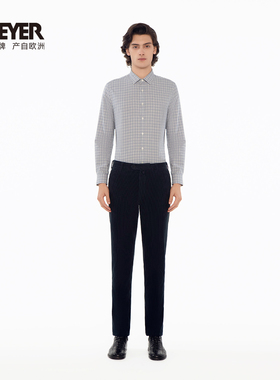 MEYER德国迈雅 条绒裤子男款直筒保暖高弹25秋冬27674-MONZA-C