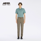 MEYER德国迈雅 MONZA 纯棉直筒轻薄休闲裤 男2026早春13110