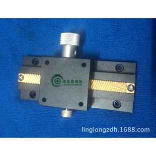 槽齿轮驱动旋钮手动微调滑台1 L100长行程燕尾 厂家直销 X轴LWX40