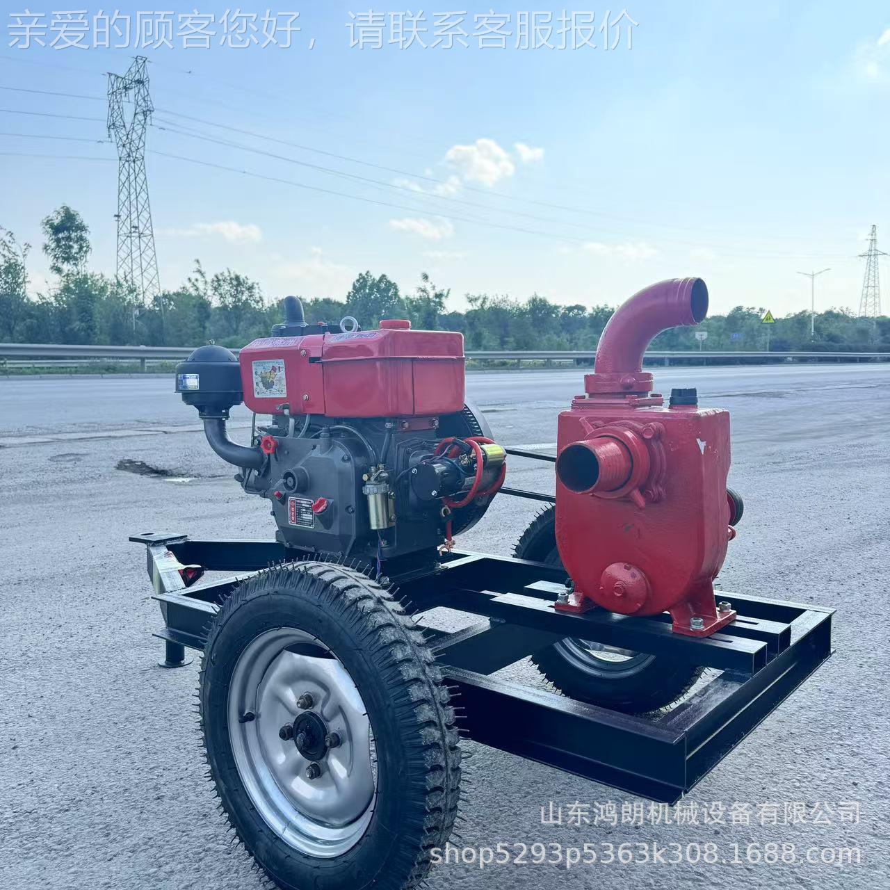 汽油机抽水泵泵汛 防排污离心泵 6寸HL-CSB-58柴油机寸混流价格