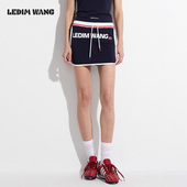 LEDIM 小众设计高级感运动风 女夏2025新款 WANG美式 撞色休闲裙裤
