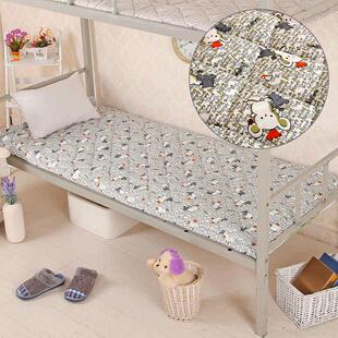 单人宿舍床垫学生褥子0.9m铺床褥垫被1寝室床铺上下铺一米1.2软垫