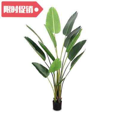 好货new large nordic traveler banana simulation green plant