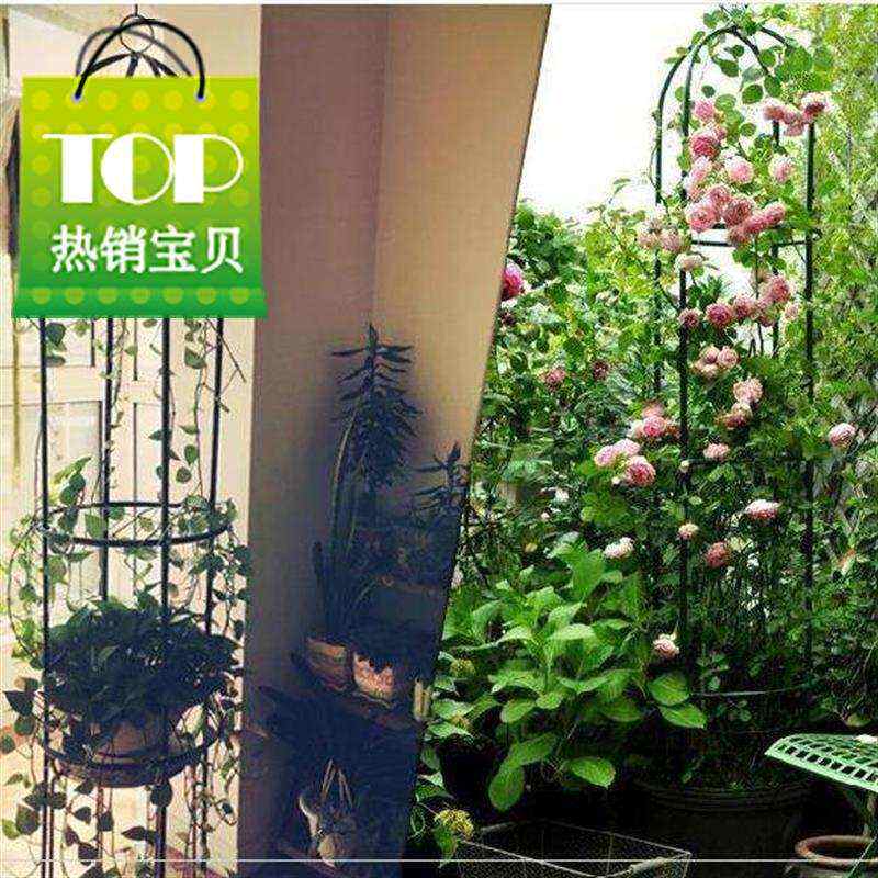 .摆定制件北欧风花架室内花盆花架置物架阳台悬挂时尚展示架