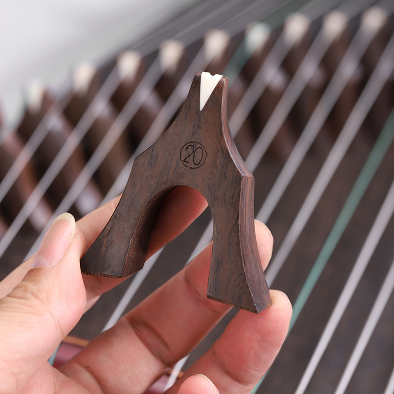 黑檀木古筝琴码筝码码子防滑雁柱敦煌通用调琴码1-21单个全套配件