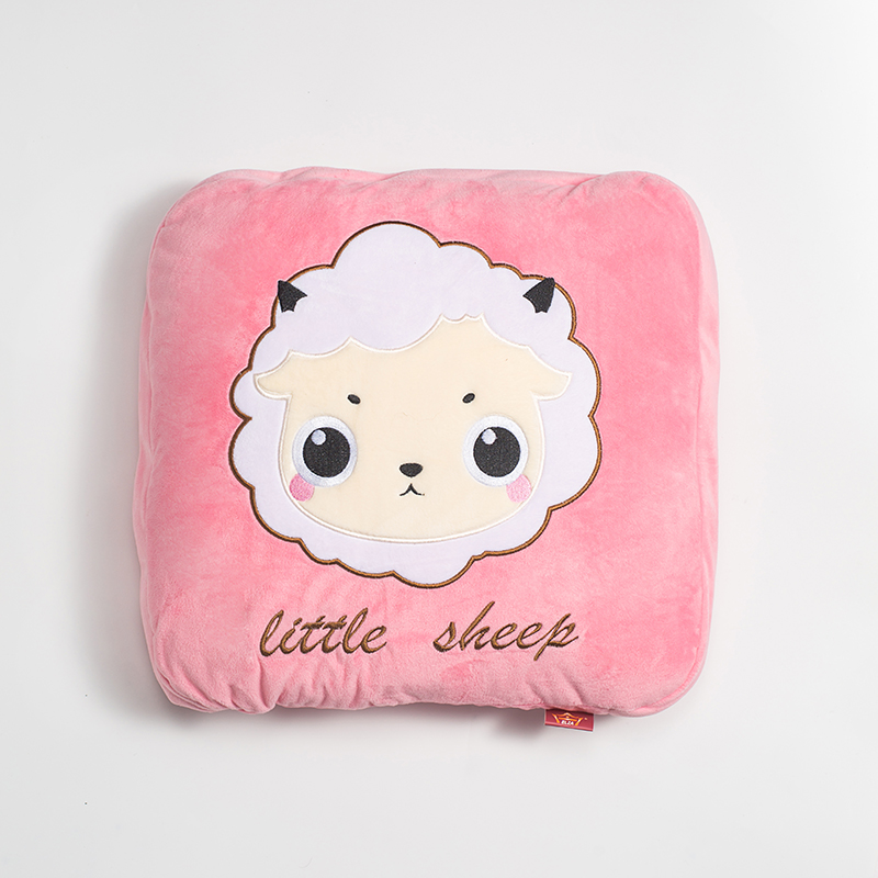 折叠抱枕被子两用m大号车载办公室午睡毯可收纳靠枕毛毯子二合一