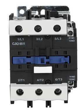 极速交流接触器 CJX2-9511 铜件银点 95A 220V/380V/24V/110V LC1