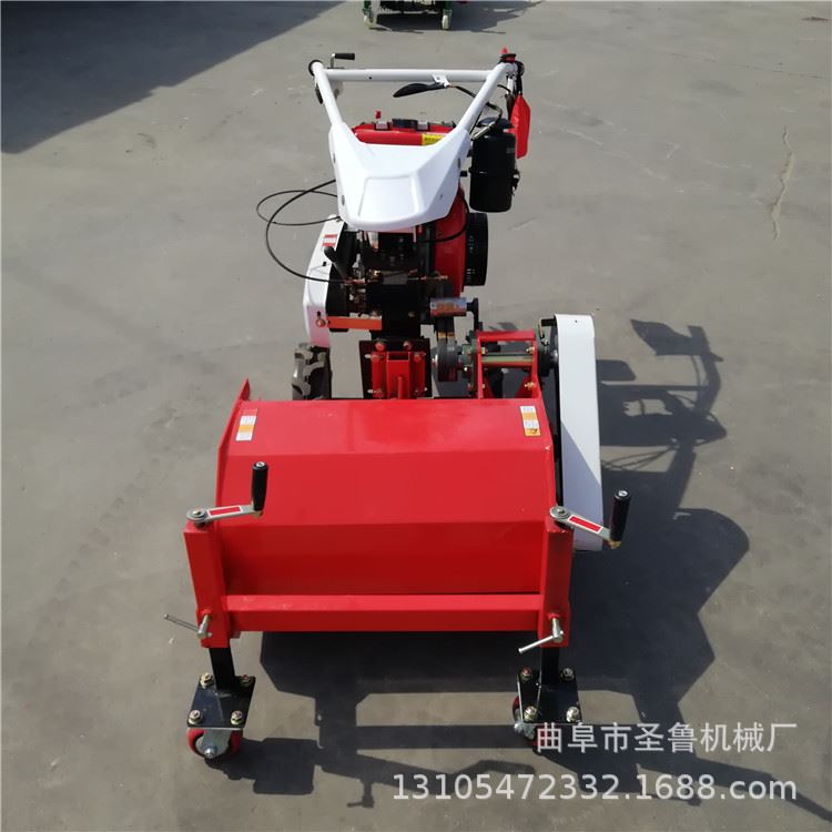 新品小地块手扶粉碎锄草机 锄草碎草灭草机 聊城果园割草机品