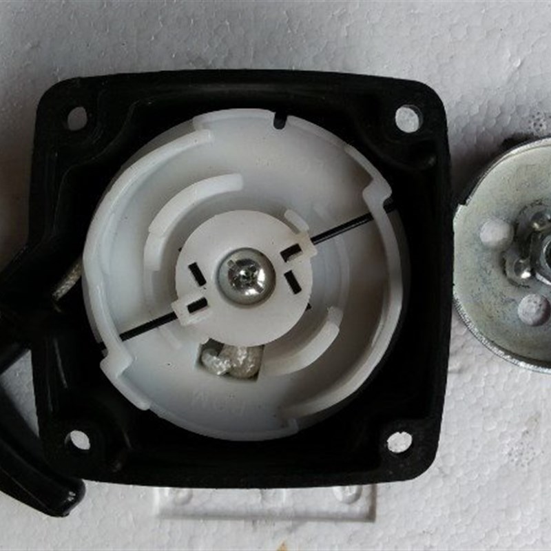 40-5侧挂式式割草机启动器启动总成32绿篱机启动器加拨盘拨爪背负