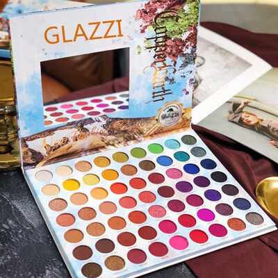 好货63 color eyeshadow palette waterproof make-up palette 眼