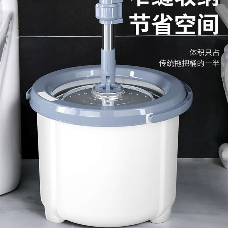 好货旋转拖把2022新款免手洗懒人家用拖把桶一拖墩布净单桶自动地
