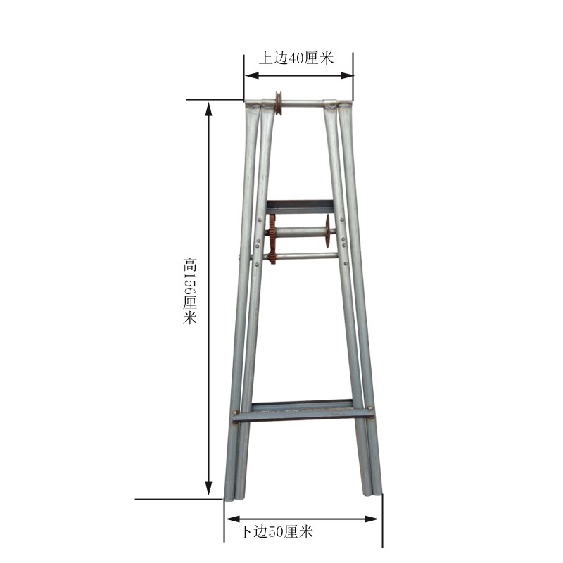 潜水泵深井泵吊装架子专用井架 灌溉下泵用井架子
