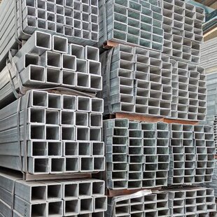 极速6米4x8镀锌方管4x6加厚40x60镀锌矩形方管50x100方通连接件黑