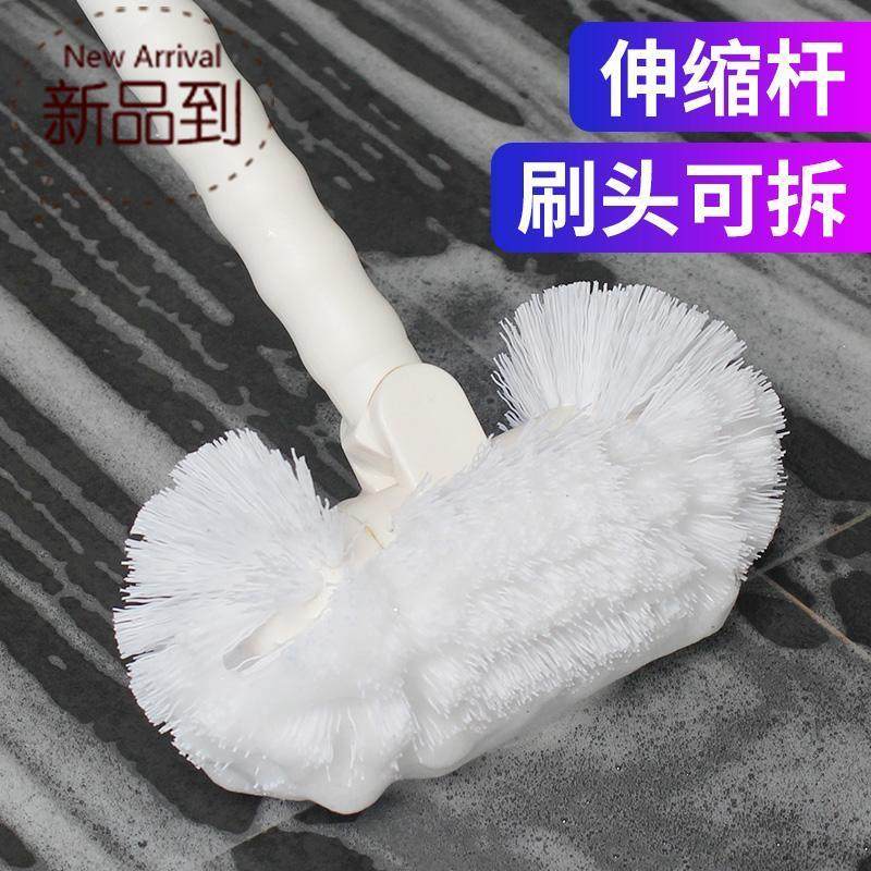 地板刷子家用浴室清洁刷洗厕所刷子卫生间硬毛地刷长柄瓷c砖缝隙