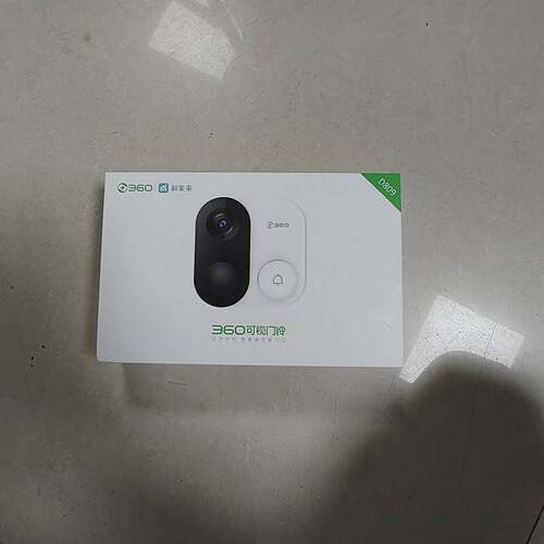 好货360可视门铃1C移动和家亲版本d809电子猫眼异常实时监控不能