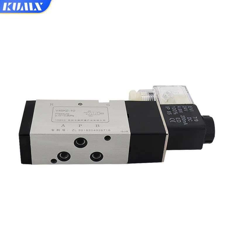好货电磁阀V45K2-10气阀AC220V DC24V换向阀集装阀洒水车配件
