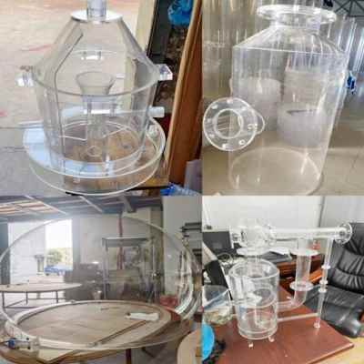 好货厂销新款高透明压克力有机玻璃管直径31500mm封底打孔圆柱形