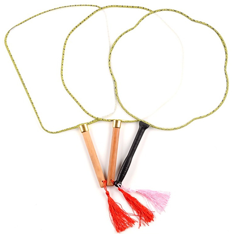 绘画扇子空白宫廷扇儿童diy手绘扇圆扇彩绘涂色上色团扇手工材料