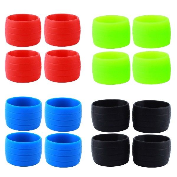 2 Pair Bike Handlebar Strap Tape Fastening Ring Loop
