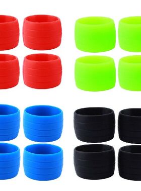 2 Pair Bike Handlebar Strap Tape Fastening Ring Loop