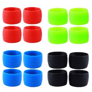 2 Pair Bike Handlebar Strap Tape Fastening Ring Loop